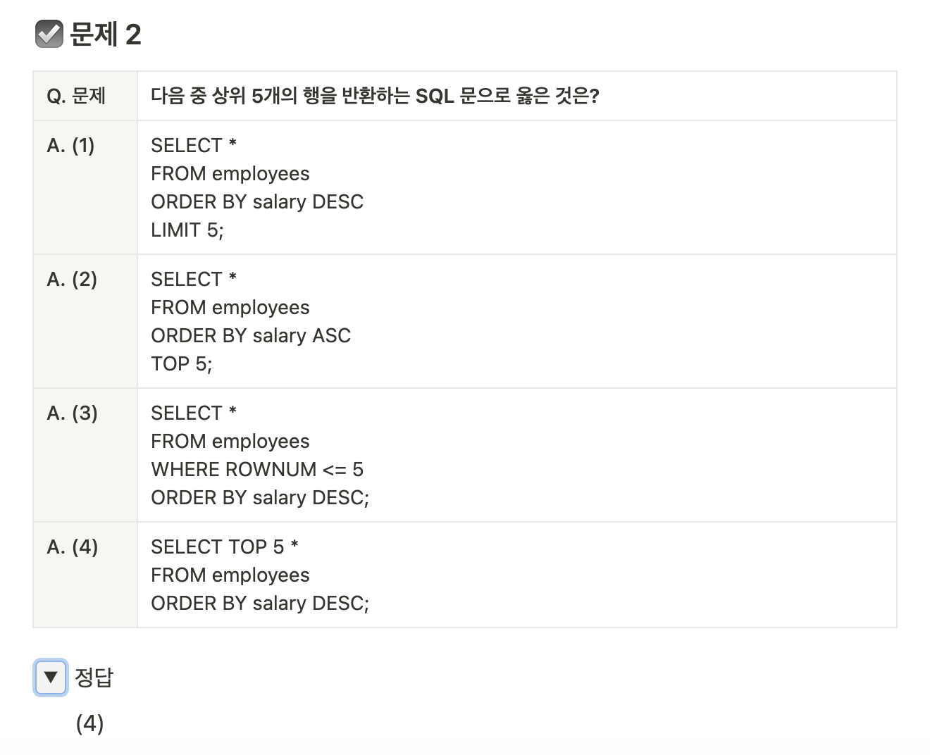 스파르타 즉문즉답